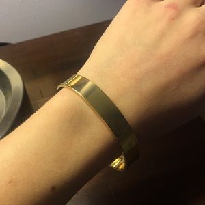 Kate Spade gold cuff bracelet